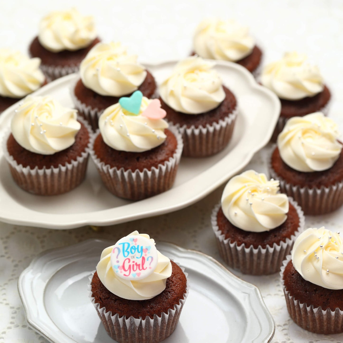 Gender Reveal Cupcakes Box（6個 / 12個）※3～4日以内順次発送
