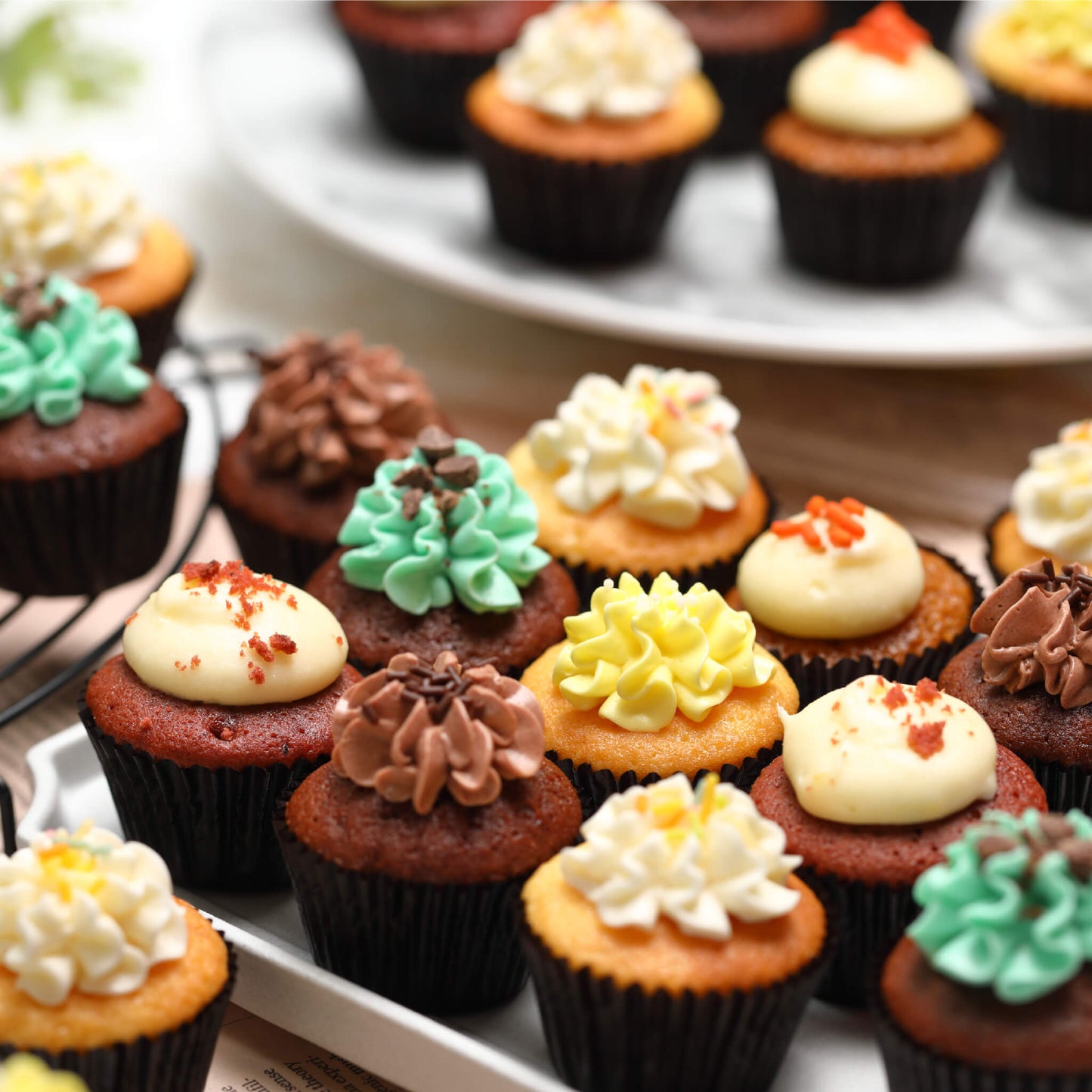 Mini Assortment Cupcakes (24/48 pieces) *Shipped sequentially within 3-4 days