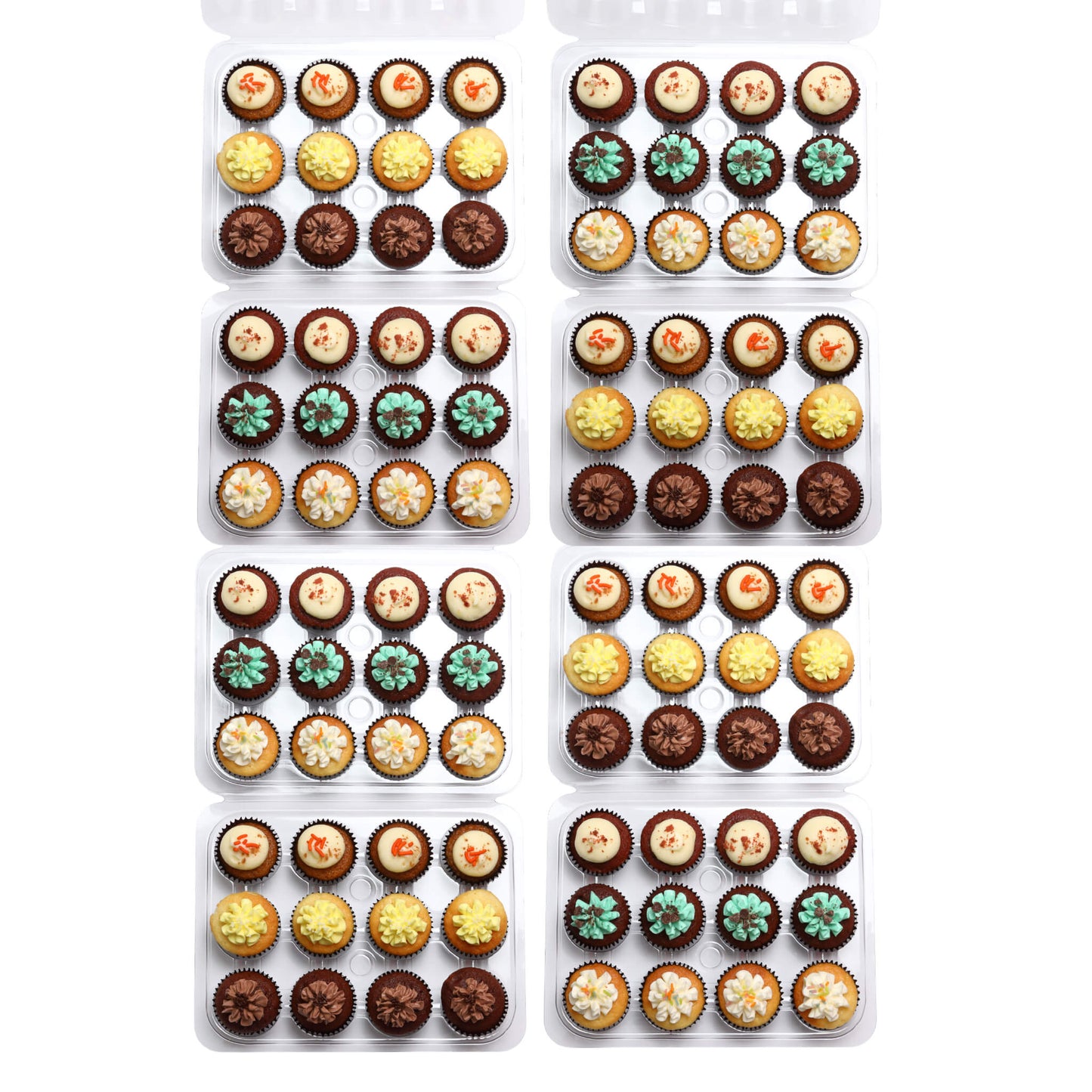 Mini Assortment Cupcakes (24/48 pieces) *Shipped sequentially within 3-4 days