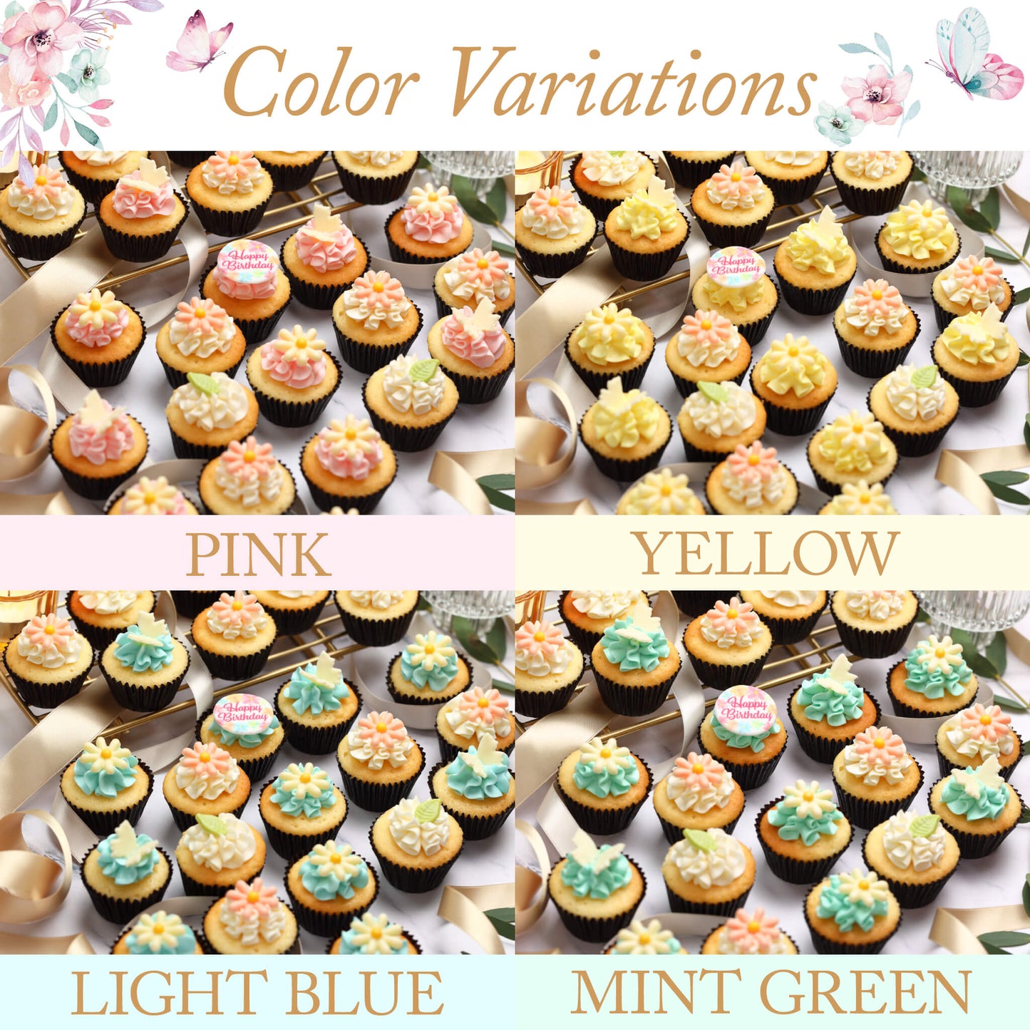 Mini Flower Birthday Box (24 pieces) *Shipped sequentially within 3-4 days