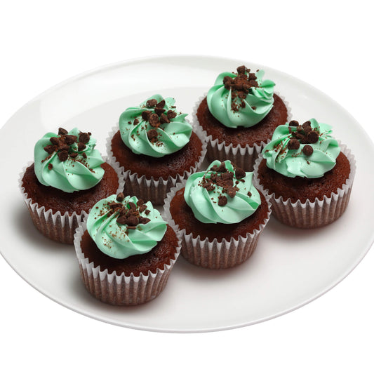 ミントチョコカップケーキ（6個）※3～4日以内順次発送