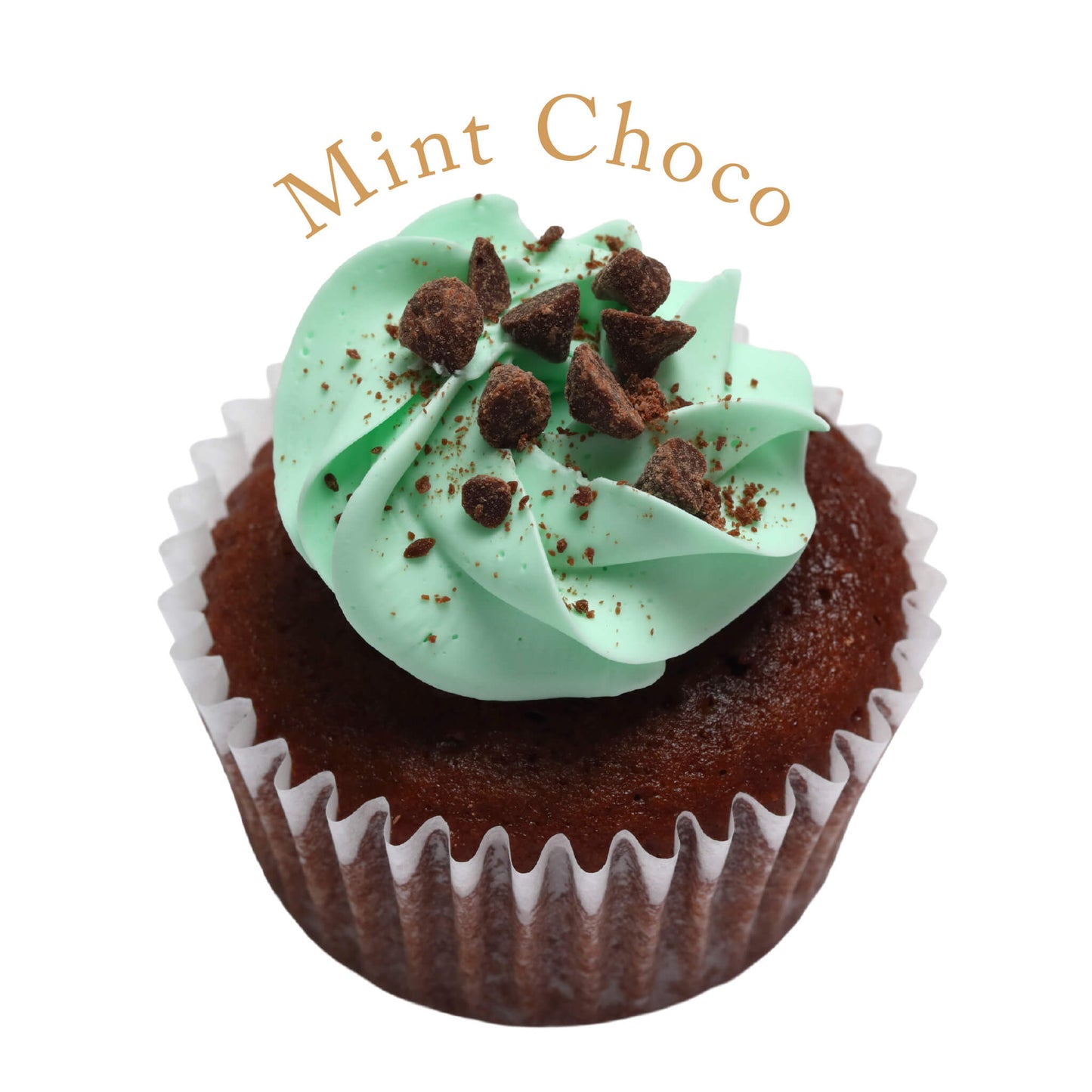 ミントチョコカップケーキ（6個）※3～4日以内順次発送
