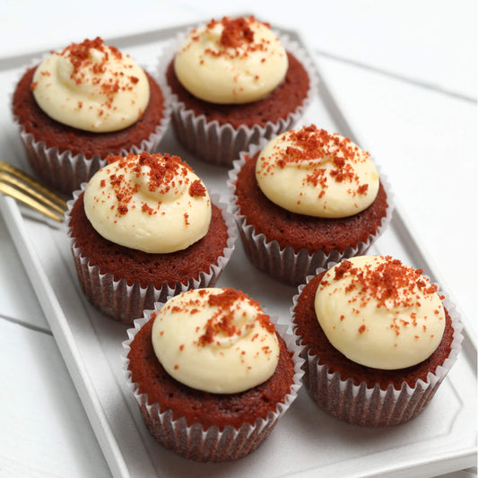 レッドベルベットカップケーキ（6個）※3～4日以内順次発送