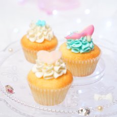 Photo5: Mini Girly Cupcake Box (Pink & Blue | 24)  (5)